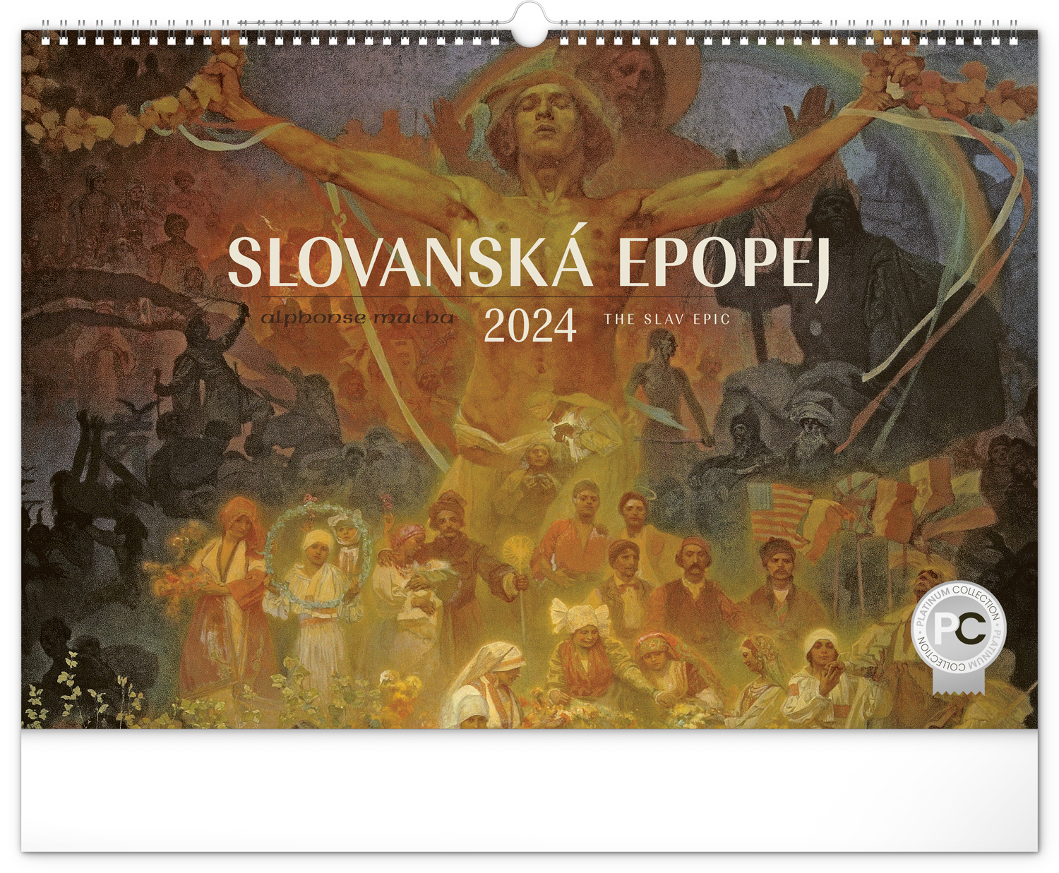 📗 Slovanská epopej - Alfons Mucha (1986, Pressfoto)