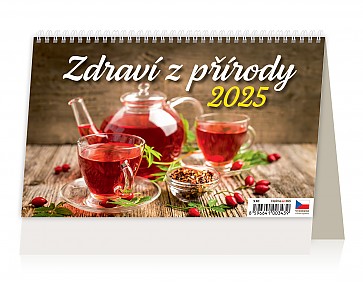 Stolní kalendář 2025 Zdraví z přírody