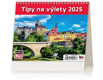 Stolní kalendář 2025 Tipy na výlety