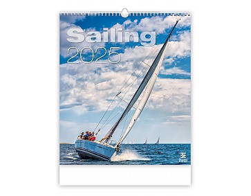 Nástěnný kalendář 2025 Kalendář Sailing