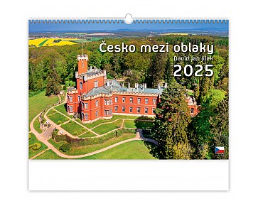 Nástěnný kalendář 2025 Kalendář Česko mezi oblaky