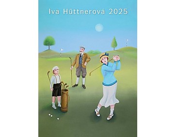 Kalendář 2025 - Iva Hüttnerová - nástěnný 2025