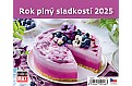 Stolní kalendář 2025 Kalendář Rok plný sladkostí