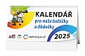 Stolní kalendář 2025 - Kalendář pro naše babičky a dědečky